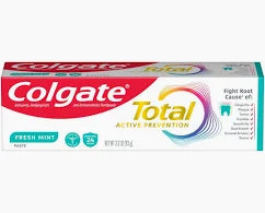 Colgate Total Toothpaste Fresh Mint, 3.3 oz