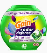 Gain Flings - Gain + Odor defense 42 pacs