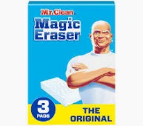 Mr. Clean Original Magic Eraser All-Purpose Foam Cleaning Pads, 3 Ct