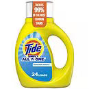 Tide Simply All-In-One Liquid Laundry Detergent Refreshing Breeze, 32.0 fl oz