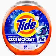 Tide Power PODS Laundry Detergent Pacs with Downy Soft Boosters, April Fresh Scent, 45 Count